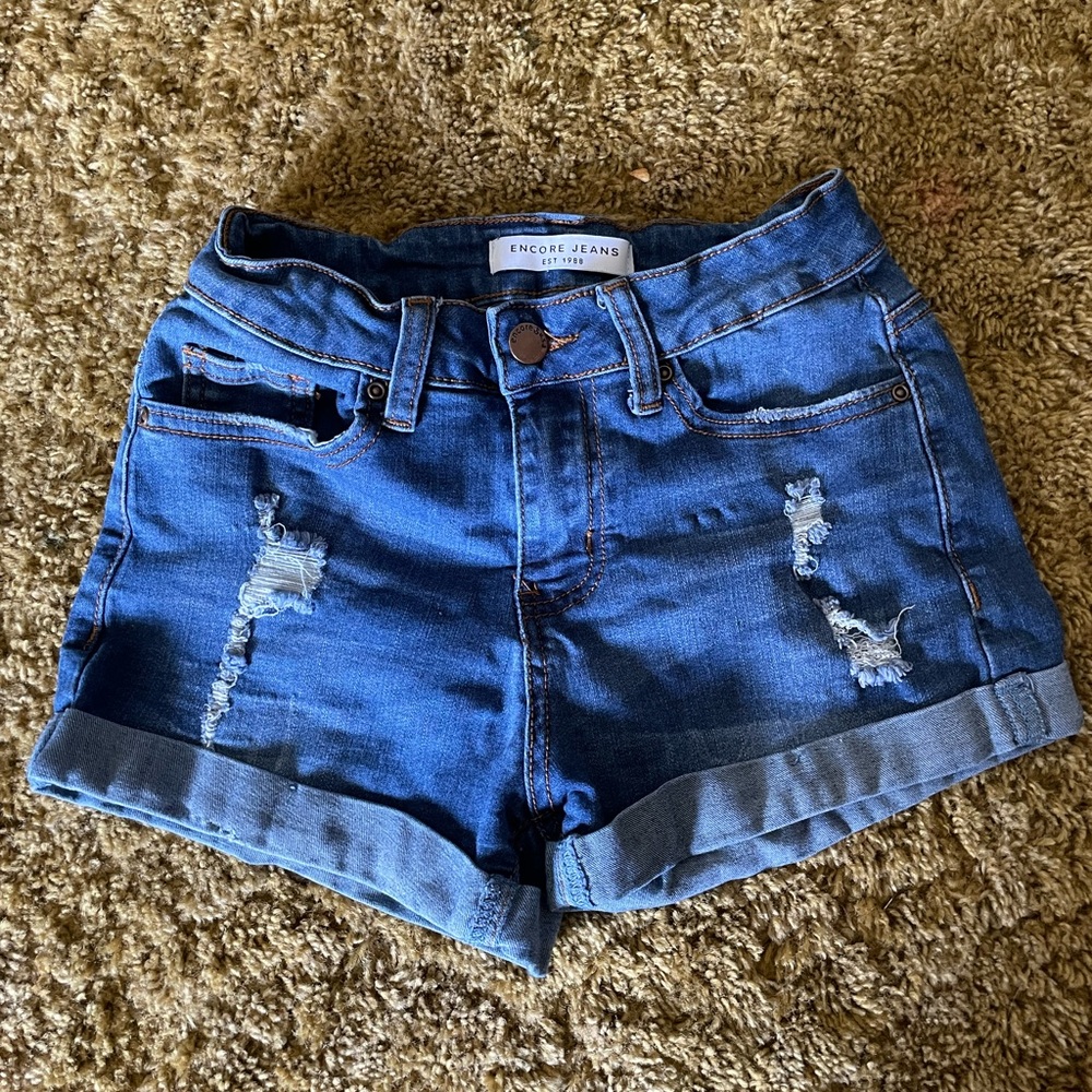 Encore Jean shorts size 0